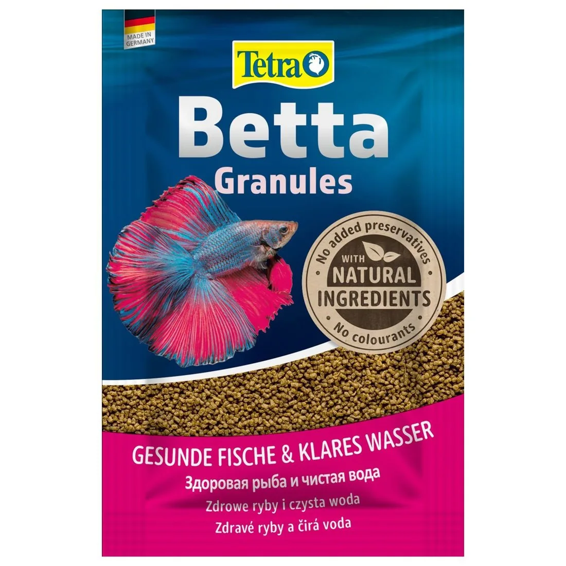 TetraBetta Granules корм для петушков в гранулах 5 г (sachet) (35006)