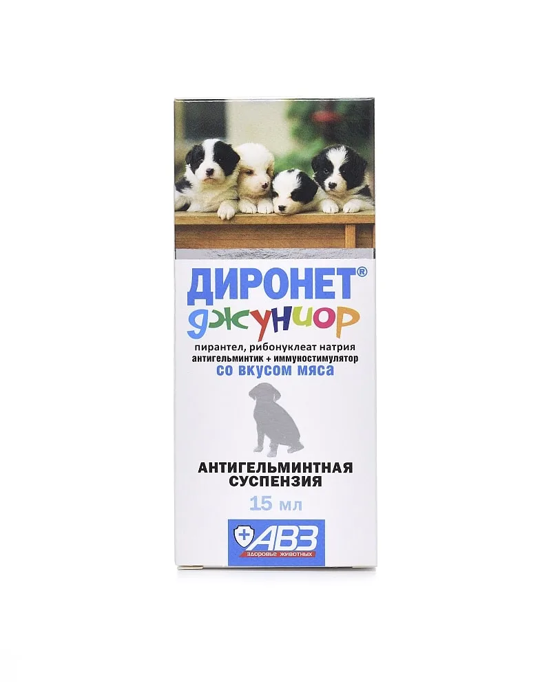 Диронет джуниор суспензия для котят и щенков 15мл, шт