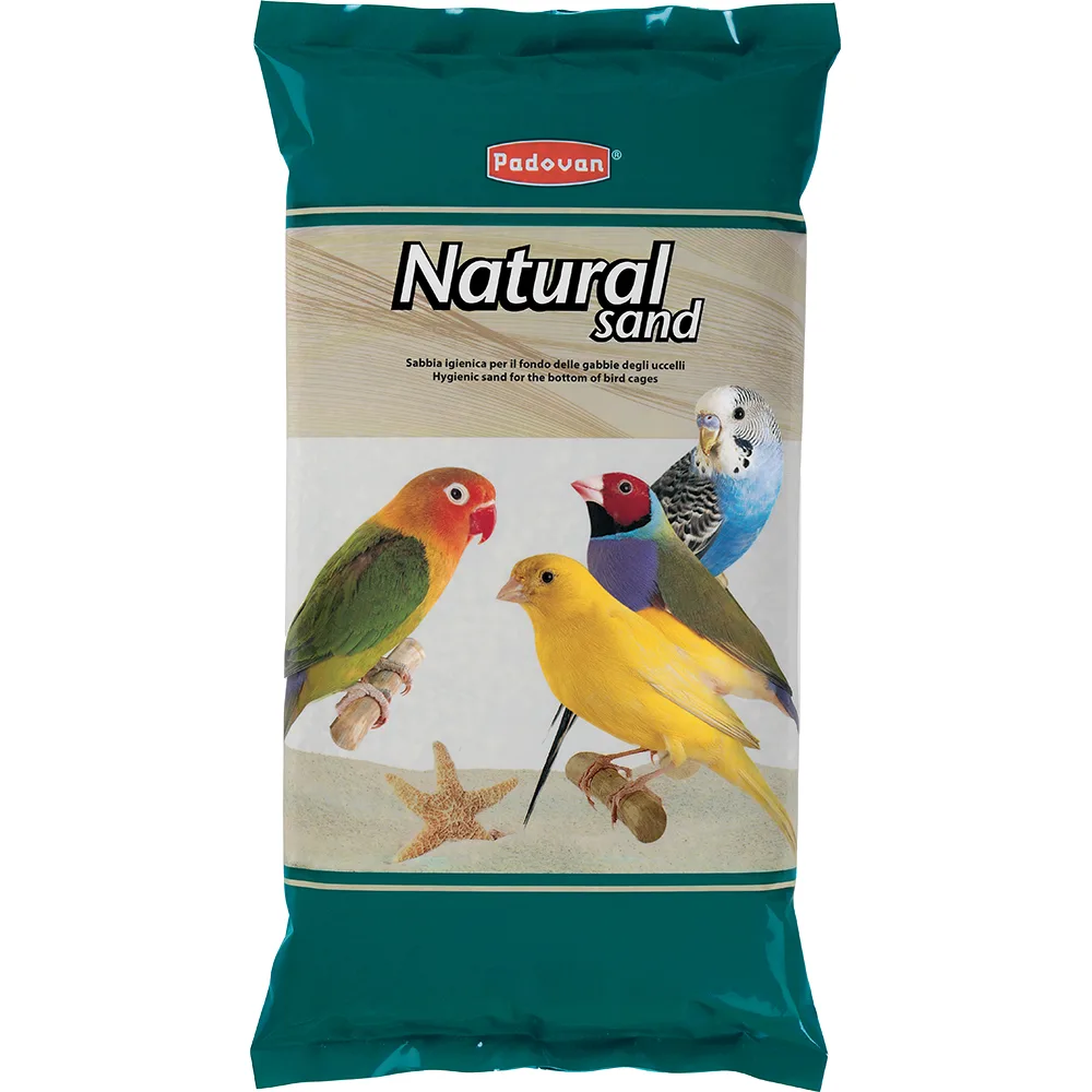 Падован NATURALSAND наполнитель для дна птичьих клеток 5кг