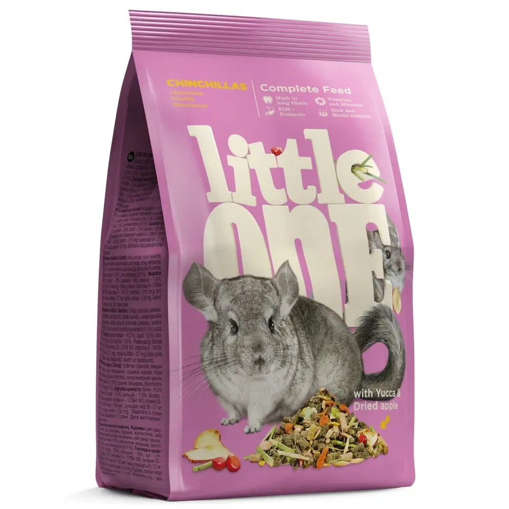 Полнорац.корм д/шиншилл 900 г Little One