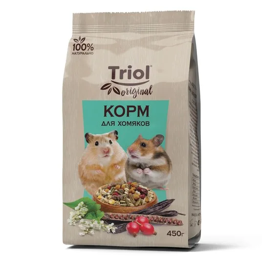 Корм для хомяков, 450г, Triol Original