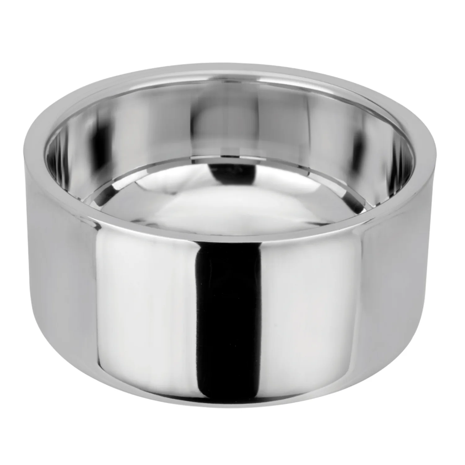 Миска Mr.Kranch из нержавеющей стали Straight Line Bowl 2200 мл нескользящее основание