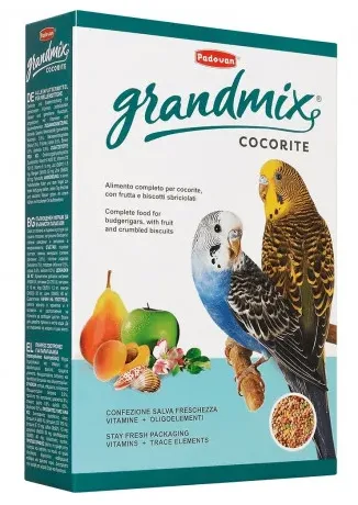 Падован Корм компл./основной д/волнистых, маленьких попугаев GRANDMIX Cocorite400r