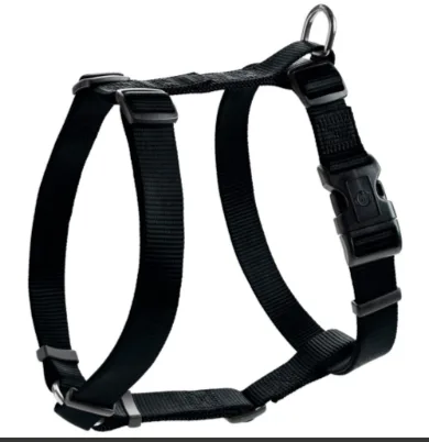 Hunter Smart шлейка для собак Ecco Sport L (54-87 / 59-100 см) нейлон черная 