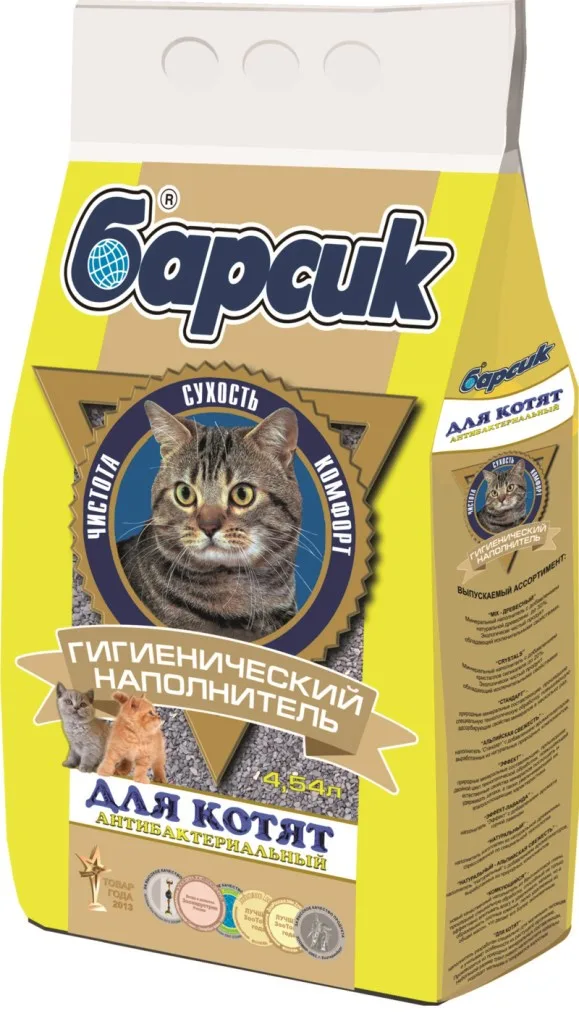 Барсик "Для котят" 4,54л