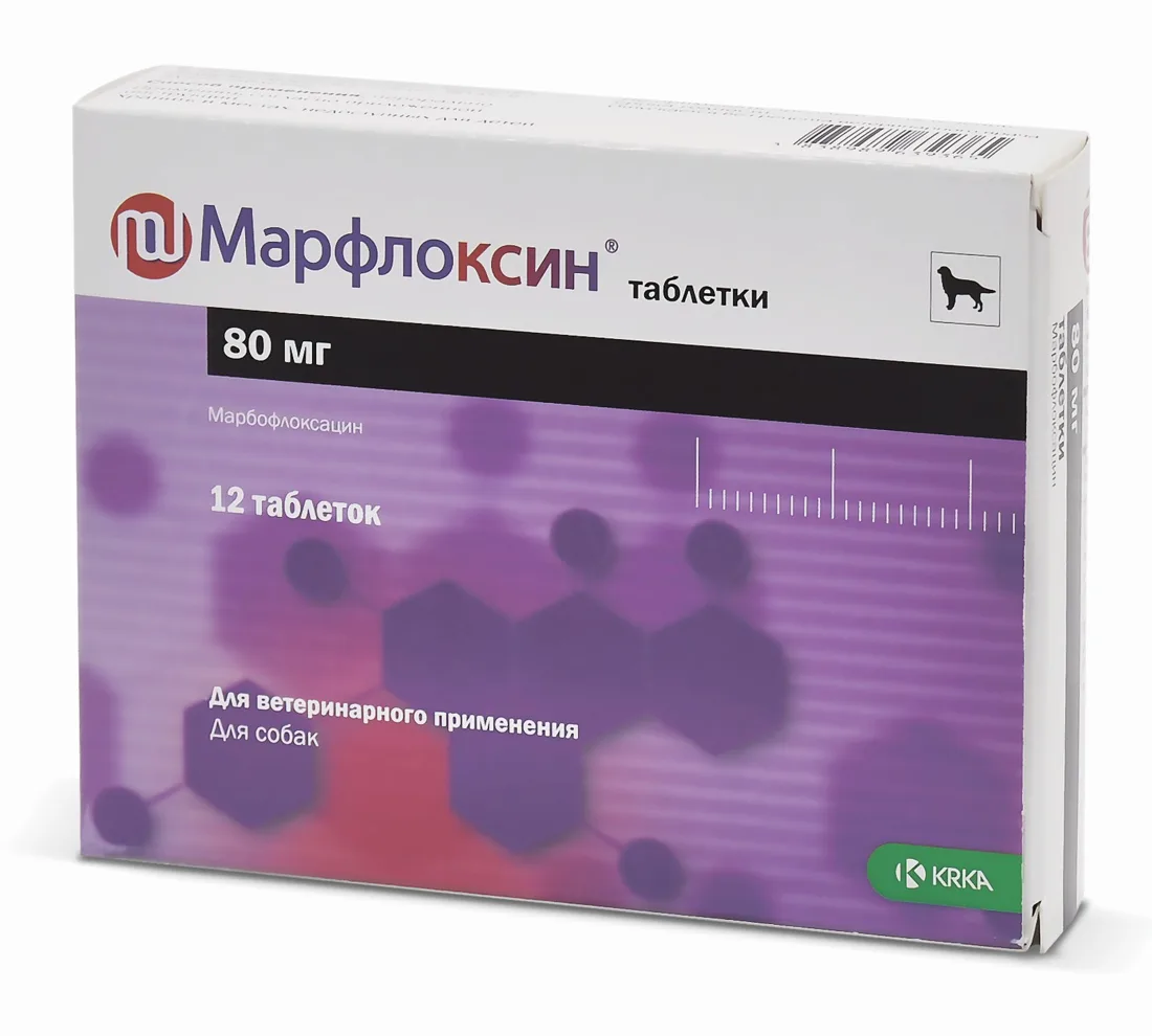 Марфлоксин таб. 80мг №12