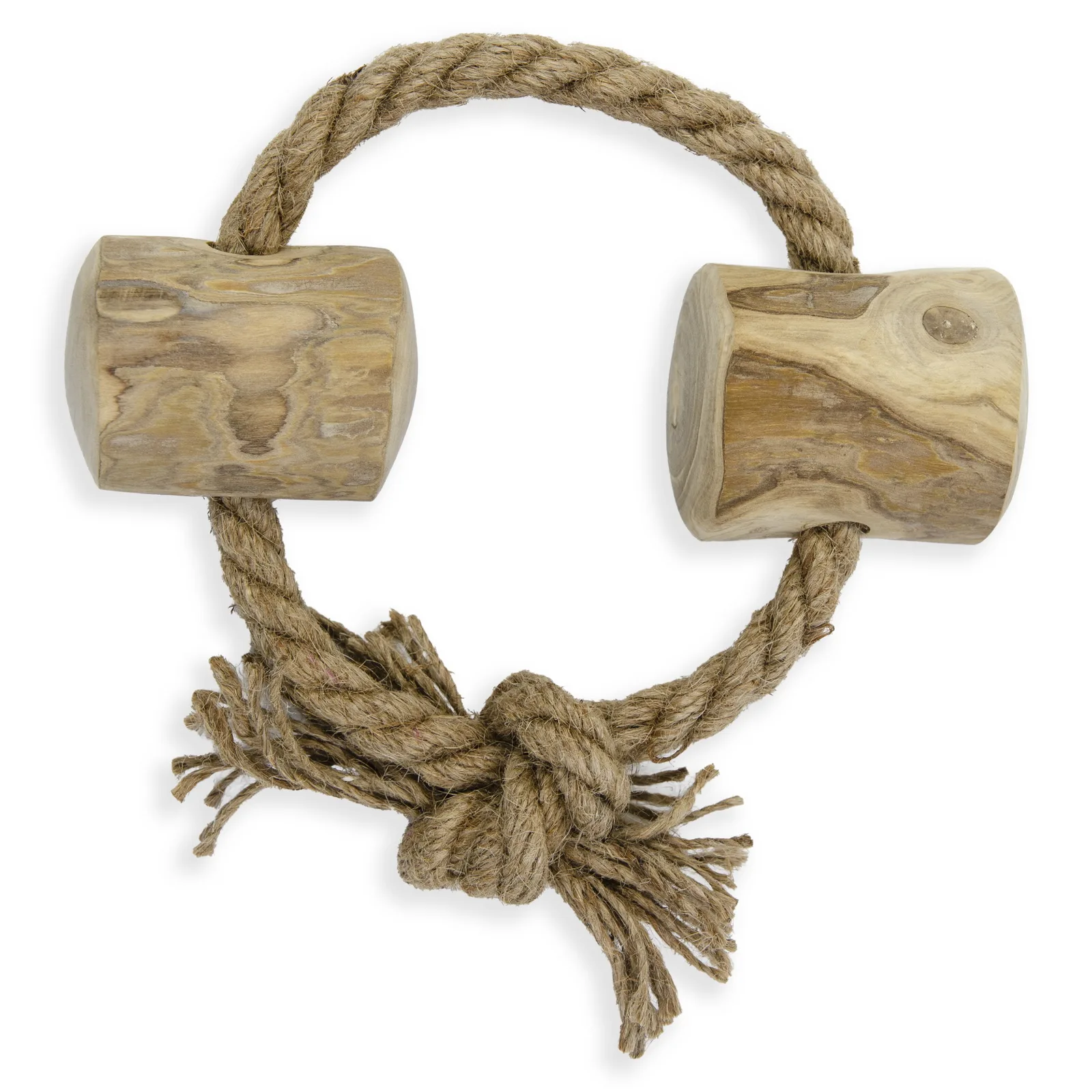 Игрушка для собак Coffee Wood верёвочная кольцо палочка кофейного дерева 15 см