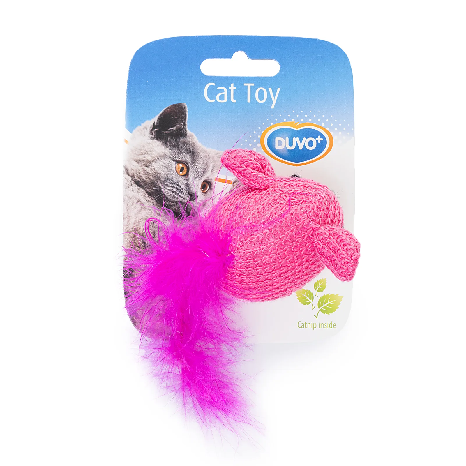 Игрушка Duvo+ мышка с хвостиком
