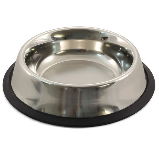 Миска металлическая на резинке Triol 0.40л, 1503 фото 2