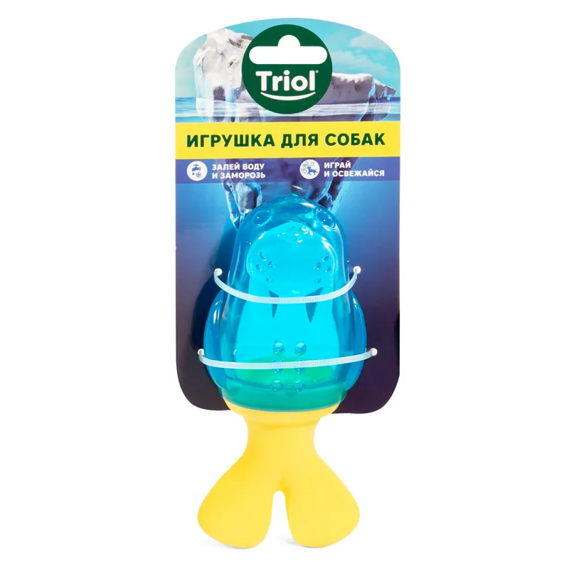 Игрушка Triol "Морж" для собак охлаждающая из термопласт. резины фото 3
