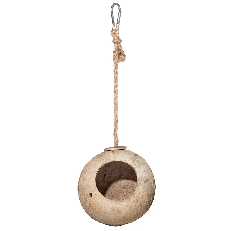 Домик для птиц из кокоса "Баунти", d105-120/300мм, серия NATURAL, Triol, шт
