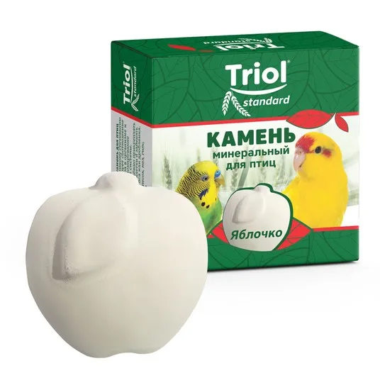 Triol Standard Камень минеральный для птиц Яблочко, 30г, шт фото 2
