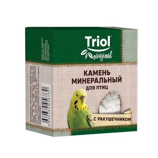 Triol Original Камень минеральный для птиц Шишка, 25г, шт фото 4