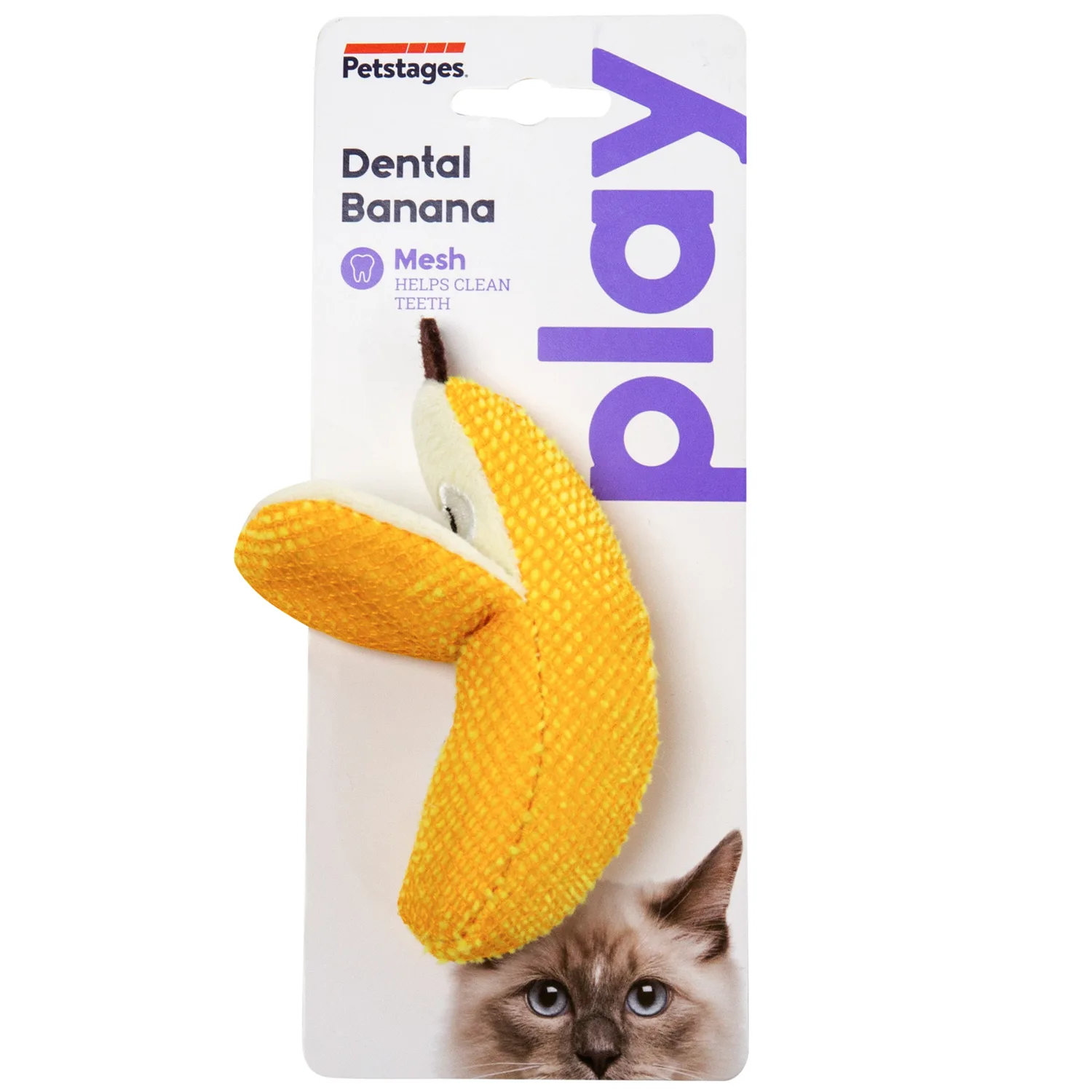 Игрушка для кошек Petstages Dental Банан фото 2