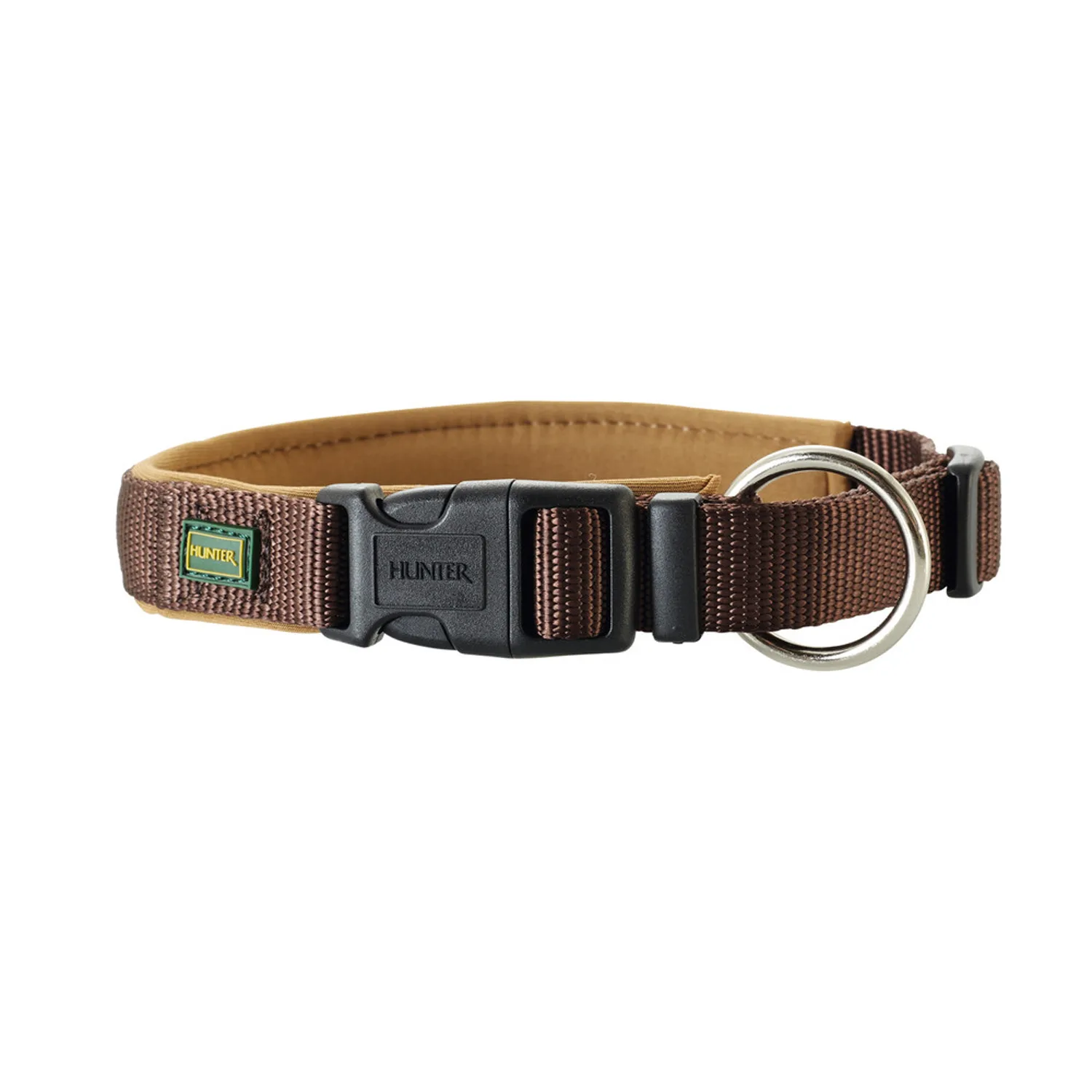 Ошейник для собак Hunter Neoprene VP, XS-S, 2/28-30см, коричнево-карамельный