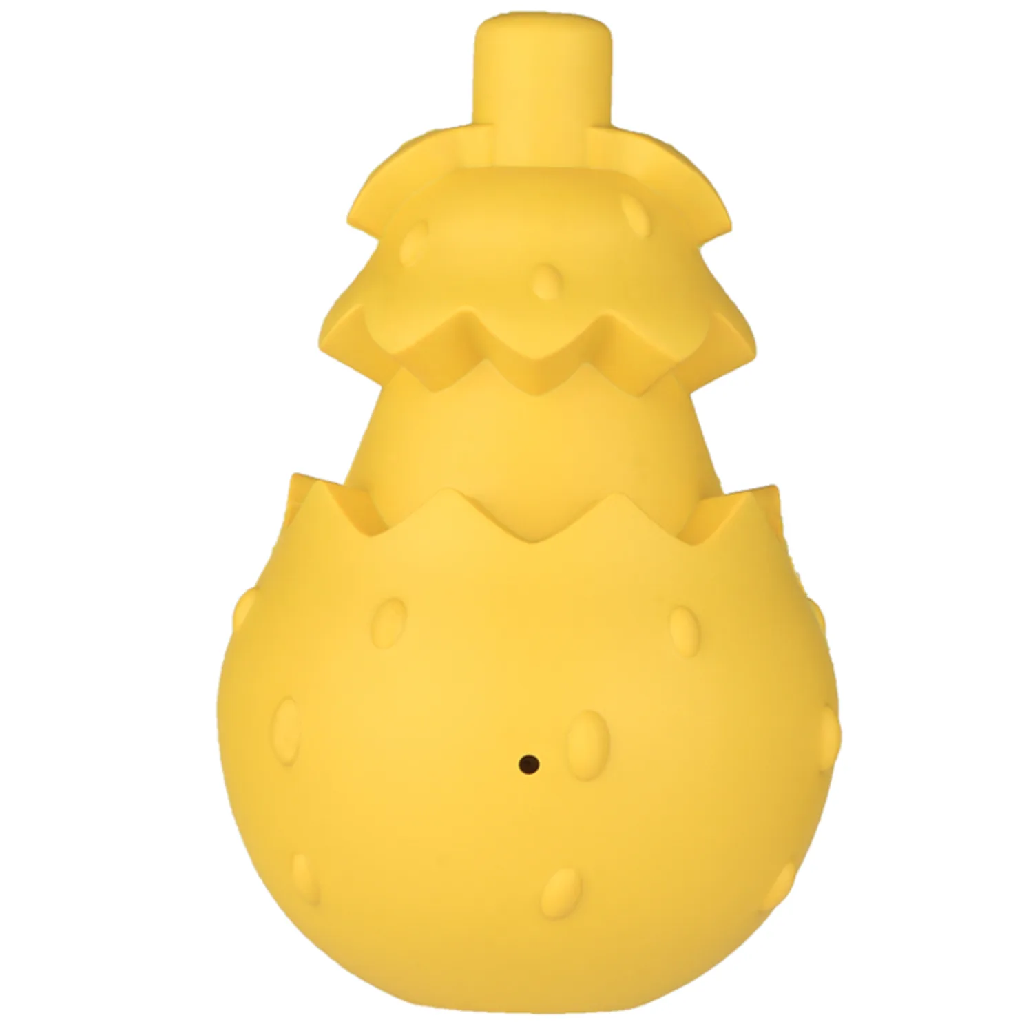 Игрушка для собак Mr.Kranch с ароматом сливок, желтая, 8 х 13см