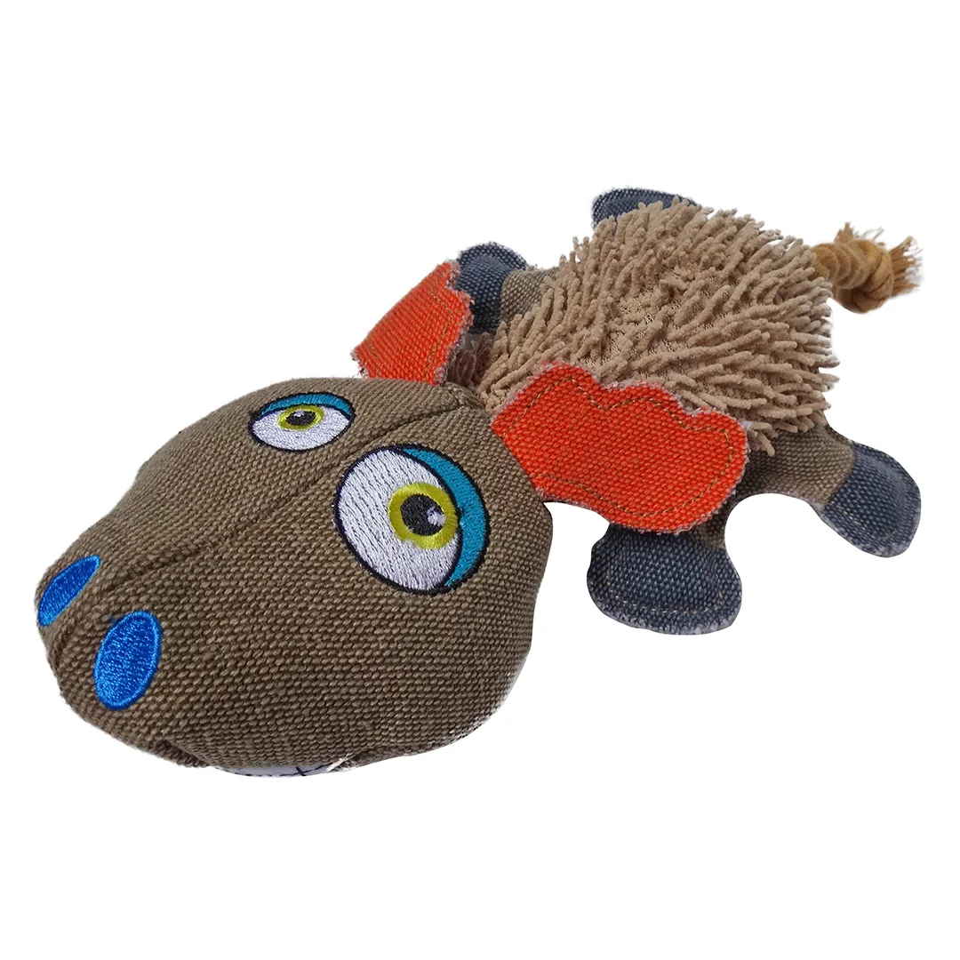 Игрушка для собак брезентовая Duvo+ "Музи", мультиколор, 28 х 16 х 8см