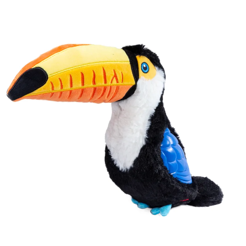 Игрушка для собак Тукан с пищалкой большой 38см, серия TROPICANA SERIES, шт