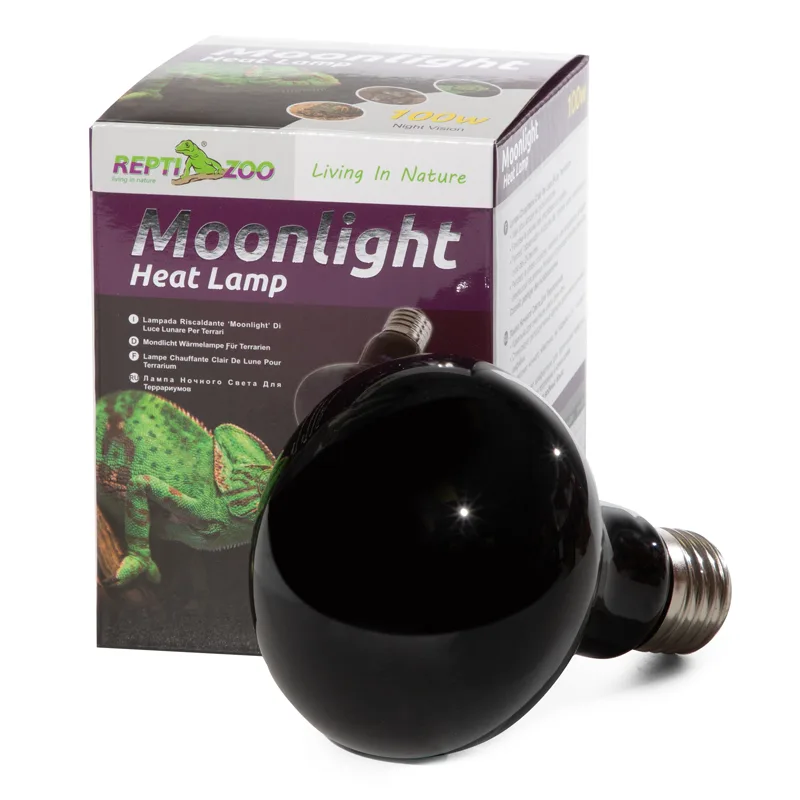 Лампа ночная D80100 "ReptiNightglow" 100 Вт Repti-zoo