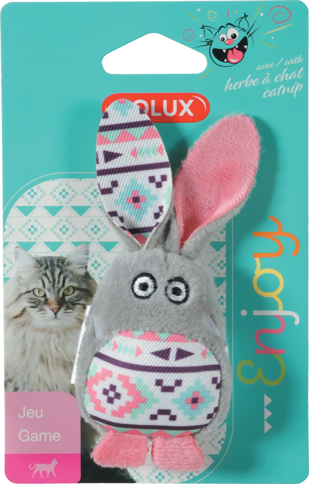 Zolux Игрушка для кошек "Кролик из капусты"